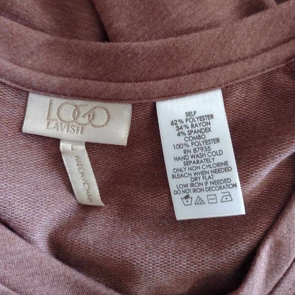 Logo Lavish Dress. Size L. NWOT - Picture 7 of 10